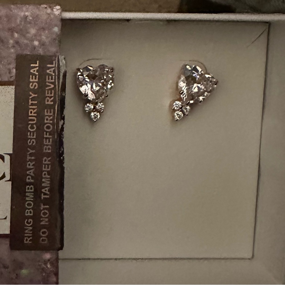 Bomb Party Lovestruck  Heart Earrings